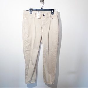 Ann Taylor Tan The Skinny Ankle Jeans Size 12 New